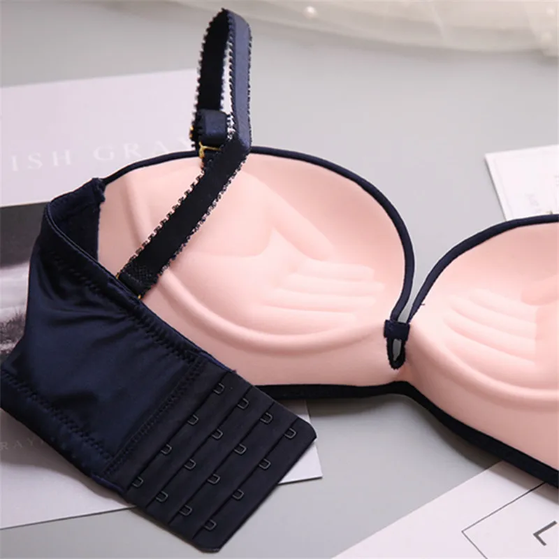 Europe Brand Women Sexy Lace Brassiere Set Embroidery Flower Seamless Underwear Padded Push Up Bra Comfortable Lingeri | Женская одежда