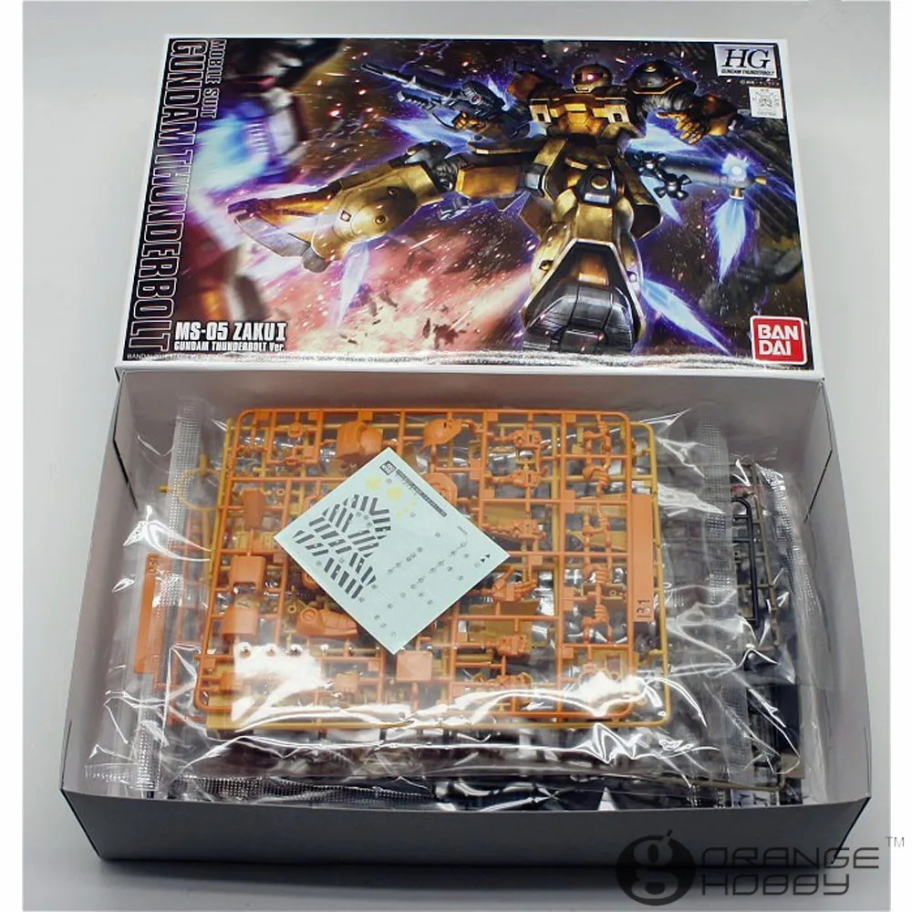 OHS Bandai HG Thunderbolt 11 1/144 MS-05 Zaku I Animation Ver мобильный костюм в сборе модельные комплекты oh
