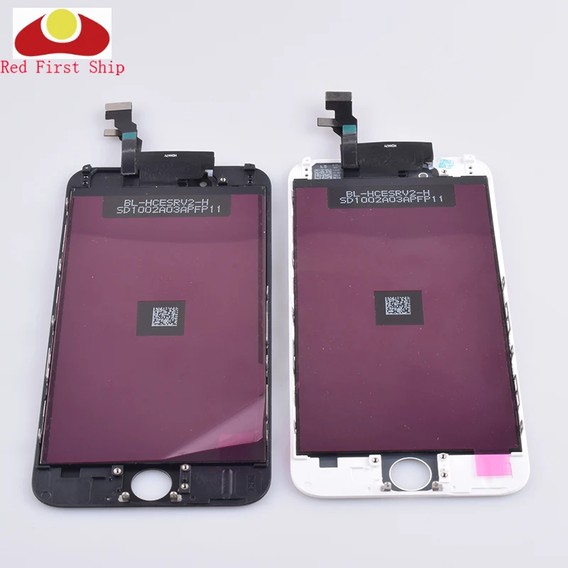 10 шт./лот для iphone 6 ЖК экран Pantalla монитор 6G дисплей сенсорный дигитайзер полный