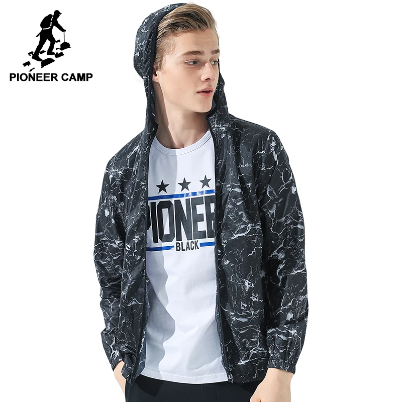 Мужская камуфляжная куртка Pioneer camp летняя ультратонкая дышащая для защиты от