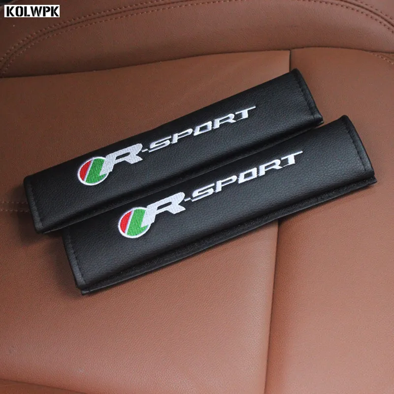 2 шт. автомобильный Стайлинг Накладка для ремня безопасности плечевыми