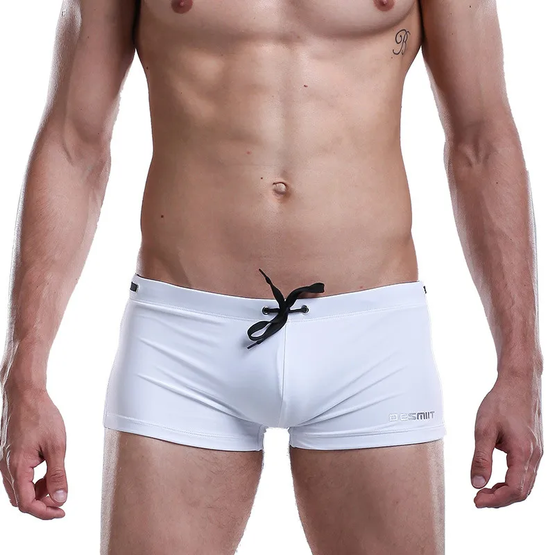 Плавки Desmiit мужские для плавания пикантные Шорты купания пляжные боксеры