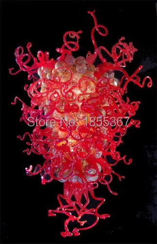 

Free Shipping Unique Design Fancy Design Handmade Blown Glass Chandelier On-line Shopping