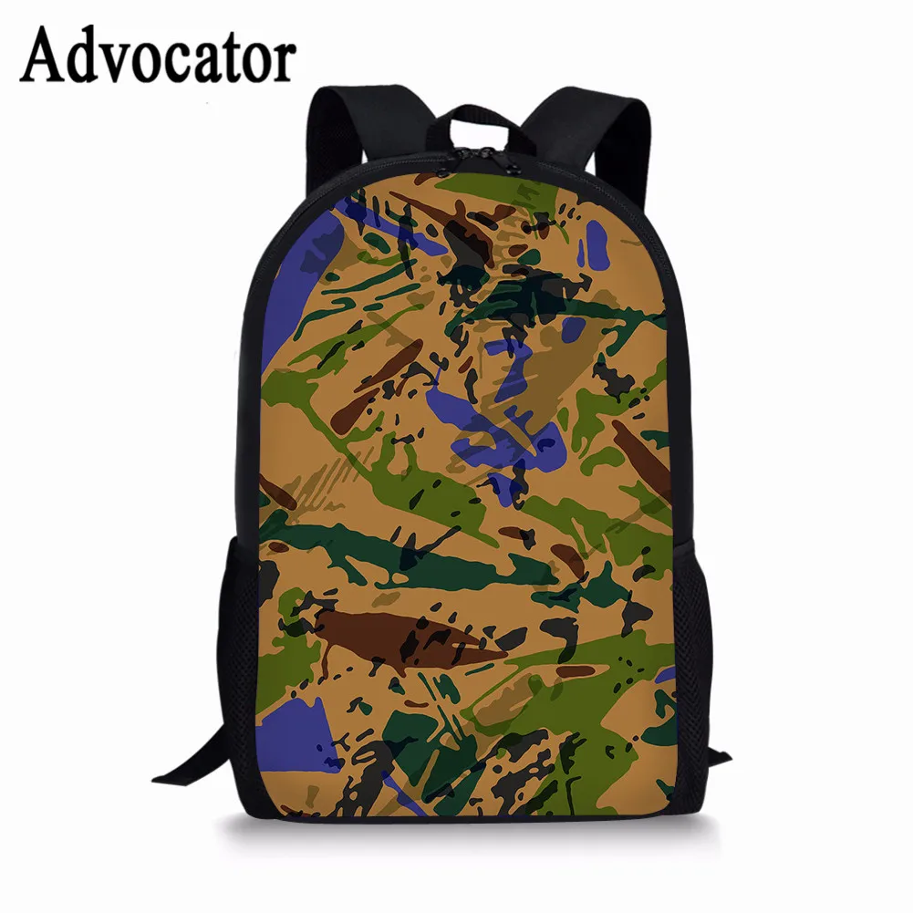 Advocator High Quality Waterproof Camouflage Children School Bags Backpacks Lighten Burden On Shoulder For Kids Mochila Infantil