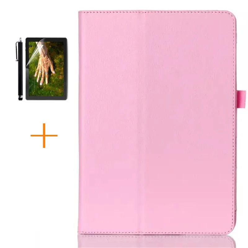 Pink.3in1 Для huawei MediaPad M5 Lite 10, тонкий складной чехол-подставка с функцией автоматического пробуждения/сна для huawei MediaPad M5 Lite, 10,1 дюймовый планшет - Цвет: Pink.3in1
