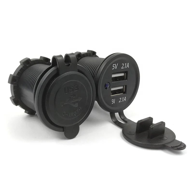 2 шт. автомобильные розетки с двумя USB-портами 12 В 3 1 А | Мобильные телефоны и