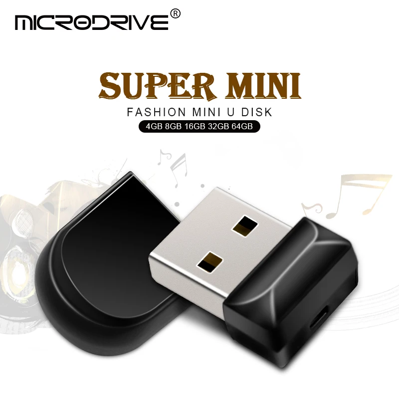 Хорошее качество супер мини черный 16 Гб/32 ГБ/64 ГБ usb флэш-накопитель Флешка 8 Гб