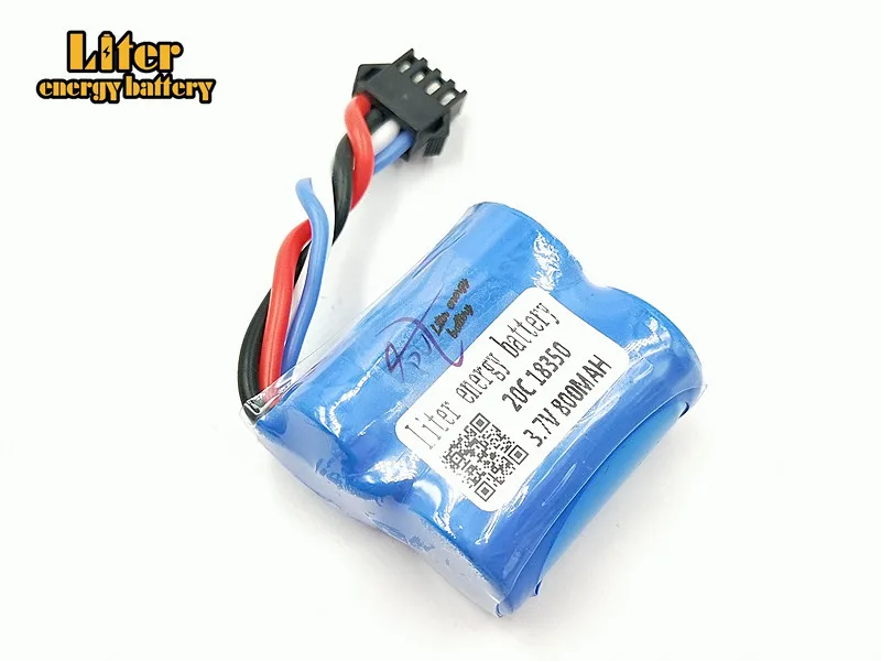 2 шт./лот 3 7 V 800mAH подлинное дистанционное управление лодки питание цилиндрическая