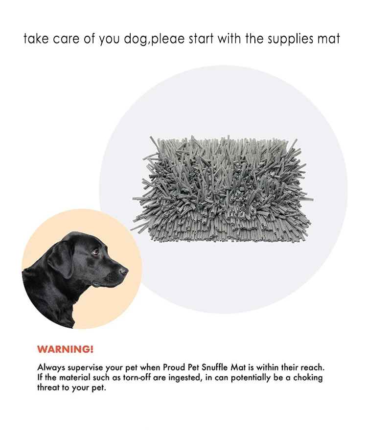 Petshy Dog Sniffing Mat Washable Dogs Cats Smell Training Feeding Foraging Pad Dog Nose Work Blanket Mat Pet Stress Release Toys