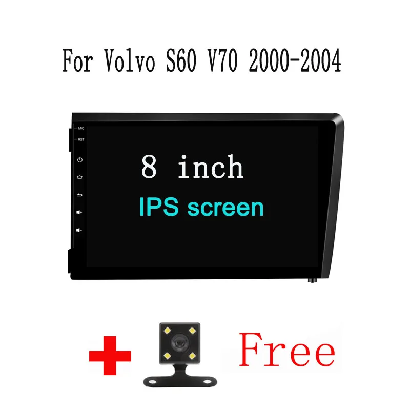 8 &quotAndroid 9 0 Восьмиядерный PX5/PX3 Fit Volvo S60 V70 2001 2002 2003 2004 автомобильный dvd плеер