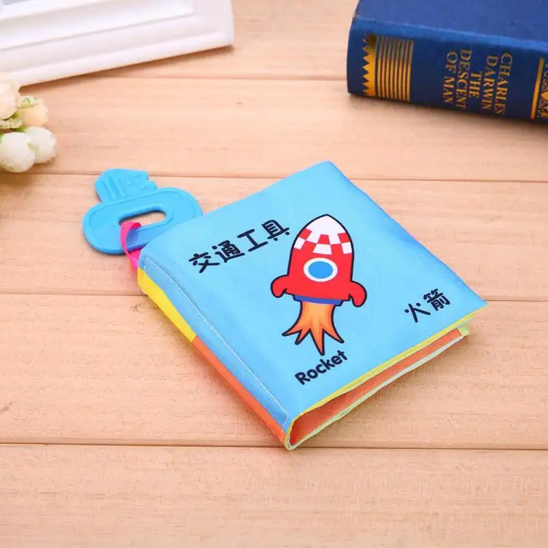 Детские игрушки книжки из мягкой ткани новорожденный младенец звук шелеста ранние образовательные погремушка в коляску игрушки для новорожденных кроватки детские игрушки