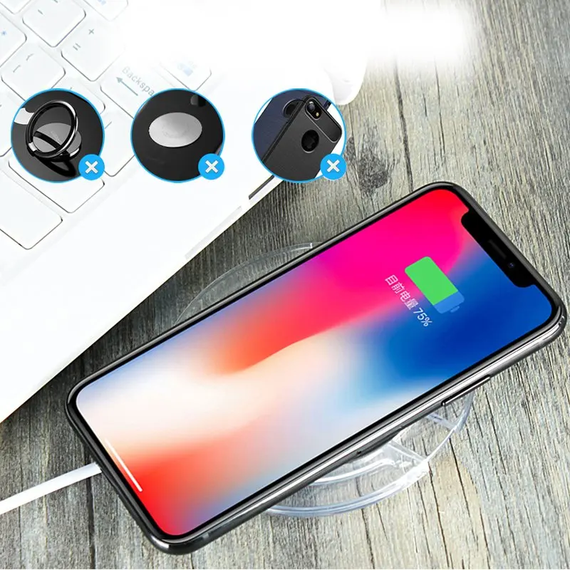 Беспроводное зарядное устройство для Huawei Honor 10 9 Lite 8X Type C универсальные