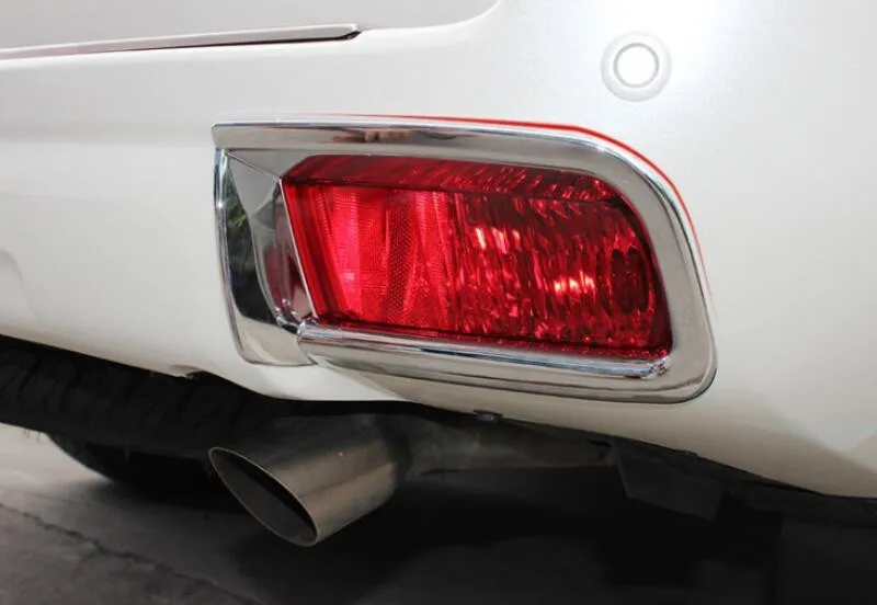 Аксессуары для Toyota Land Cruiser Prado FJ150 2014 2019 задние противотуманные фары крышка лампы