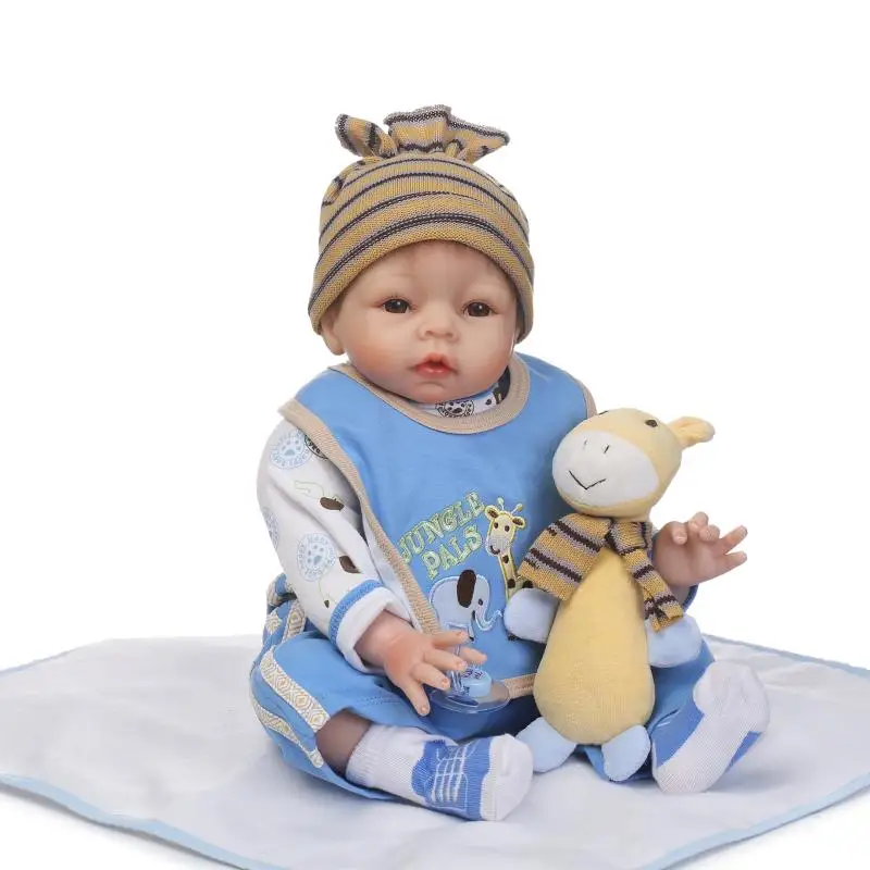 22&quotSilicone Reborn handmade Dolls DOLLMAI lifelike fashion design real touch boy bebe Kids birthday gift Xmas presents for sale | Игрушки