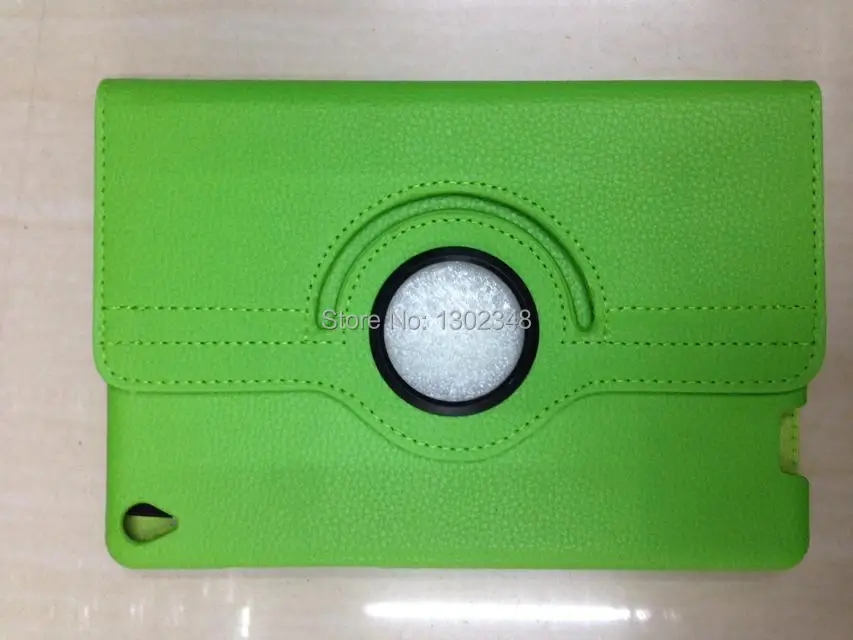 Откидной кожаный чехол Rotaing lichi с поворотной подставкой 360 градусов для Xiaomi Pad MiPad Mi