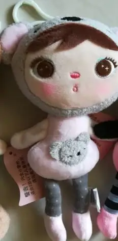 22cm koala С opp сумкой Metoo angela рюкзак подарок высокое качество милые коала кролик плюшевые куклы для детей панда бабочка пчела пупи олень - Цвет: 22cm koala