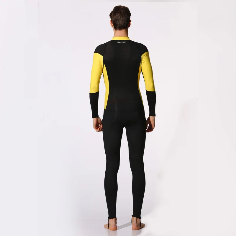 Hisea мужской цельнокроеный гидрокостюм с защитой от солнца и УФ лайкры