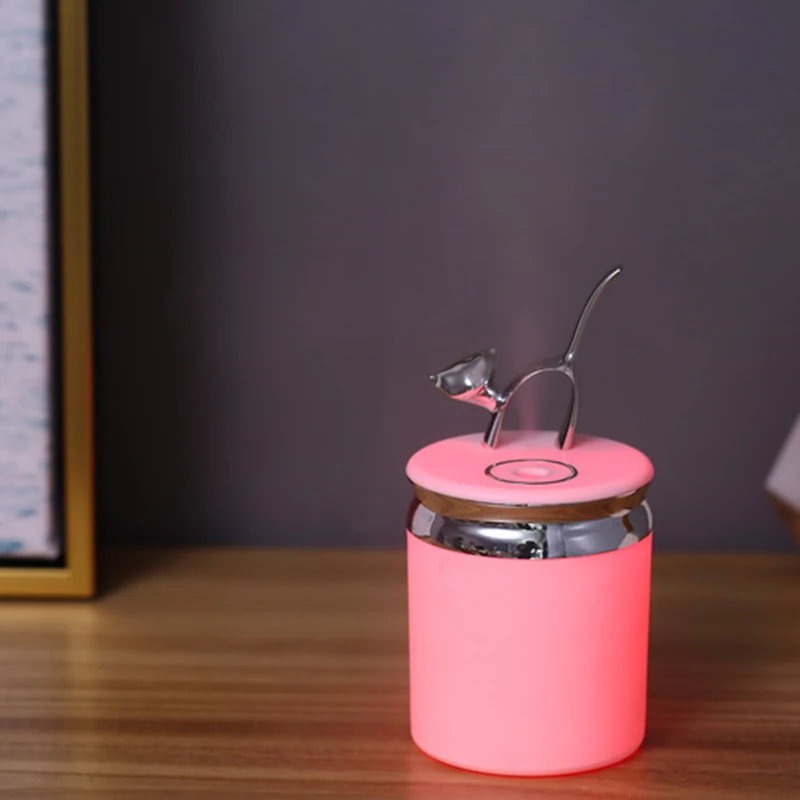 Мини увлажнитель воздуха с изображением кошки 180 мл 5 в пост. Тока|mist maker|usb mini