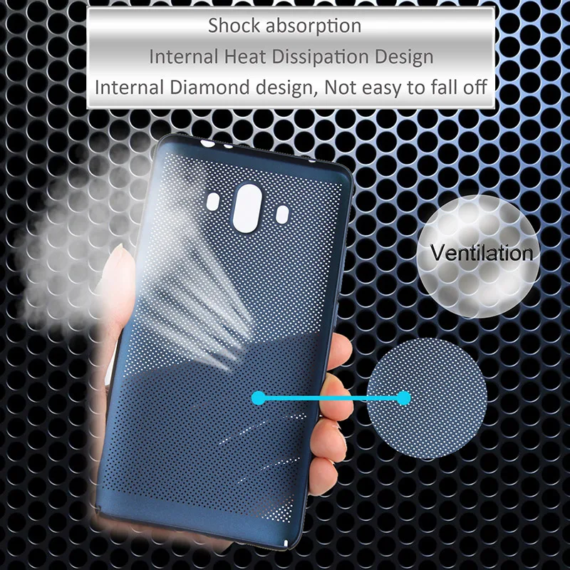 SemgCeKen чехол для huawei mate 20 X pro lite huawey MATE20X mate20lite mate20pro дышащий сетчатый излучающий на