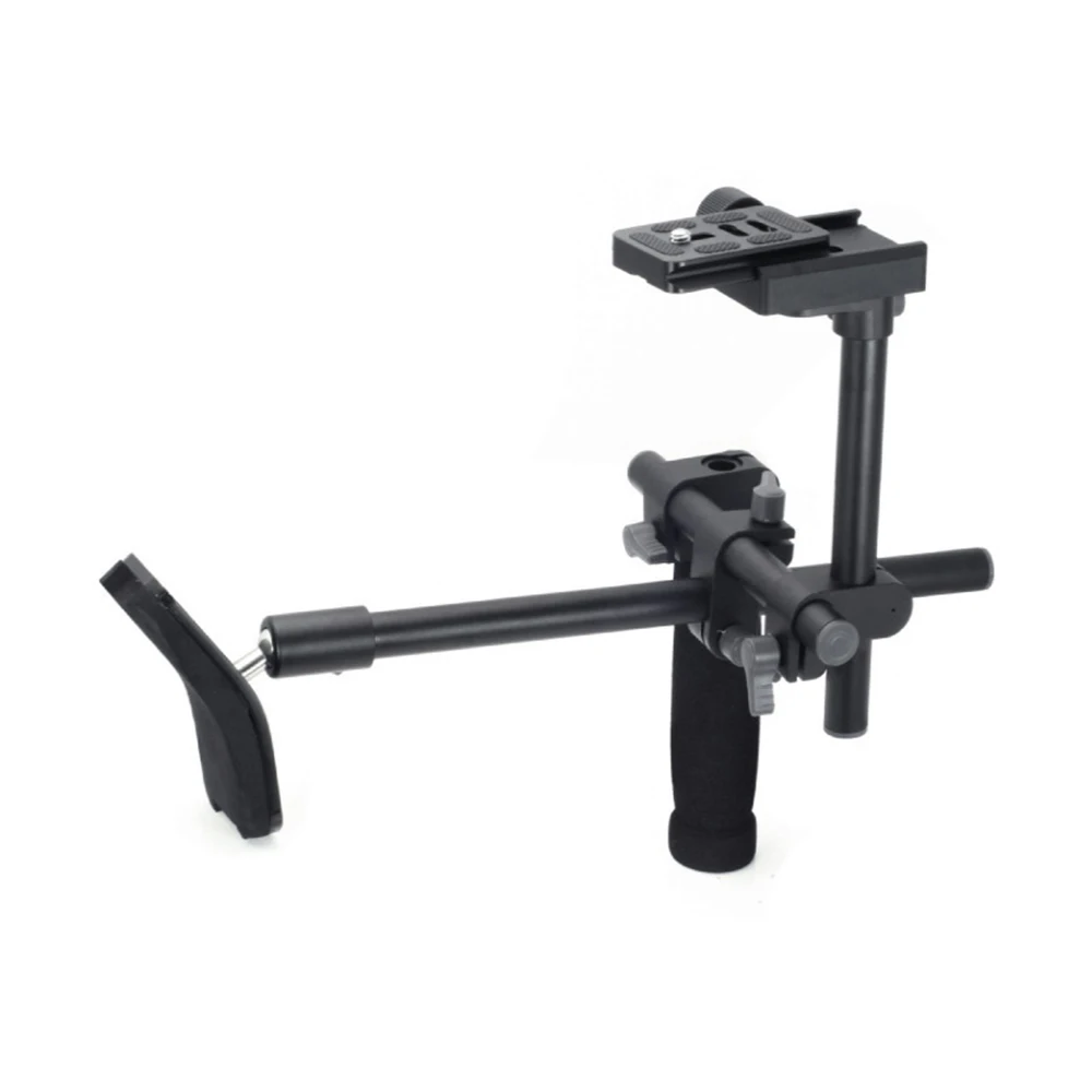 DSLR ручка плеча поддержка Rig плечо Поддержка стабилизатор rig quick release plate для A7 R A7II цифровая видеокамера DVD