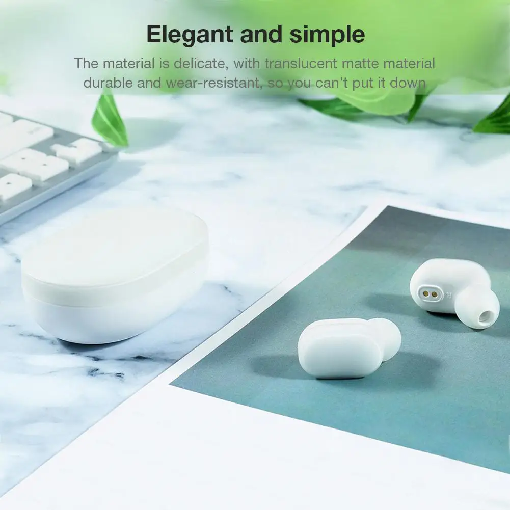 Универсальные bluetooth-наушники для Xiaomi Airdots Youth Version, Спортивная портативная гарнитура для AirDots Youth, белая гарнитура