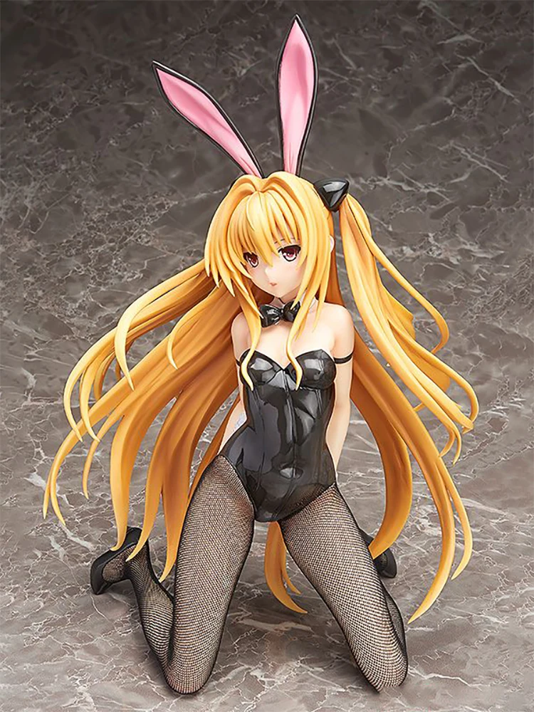 Любовь Золотая тьма Momo Belia Bunny Ver. ПВХ фигурка Аниме Сексуальная девушка 1/4 масштаб фигурка Модель Куклы Игрушки 31 см