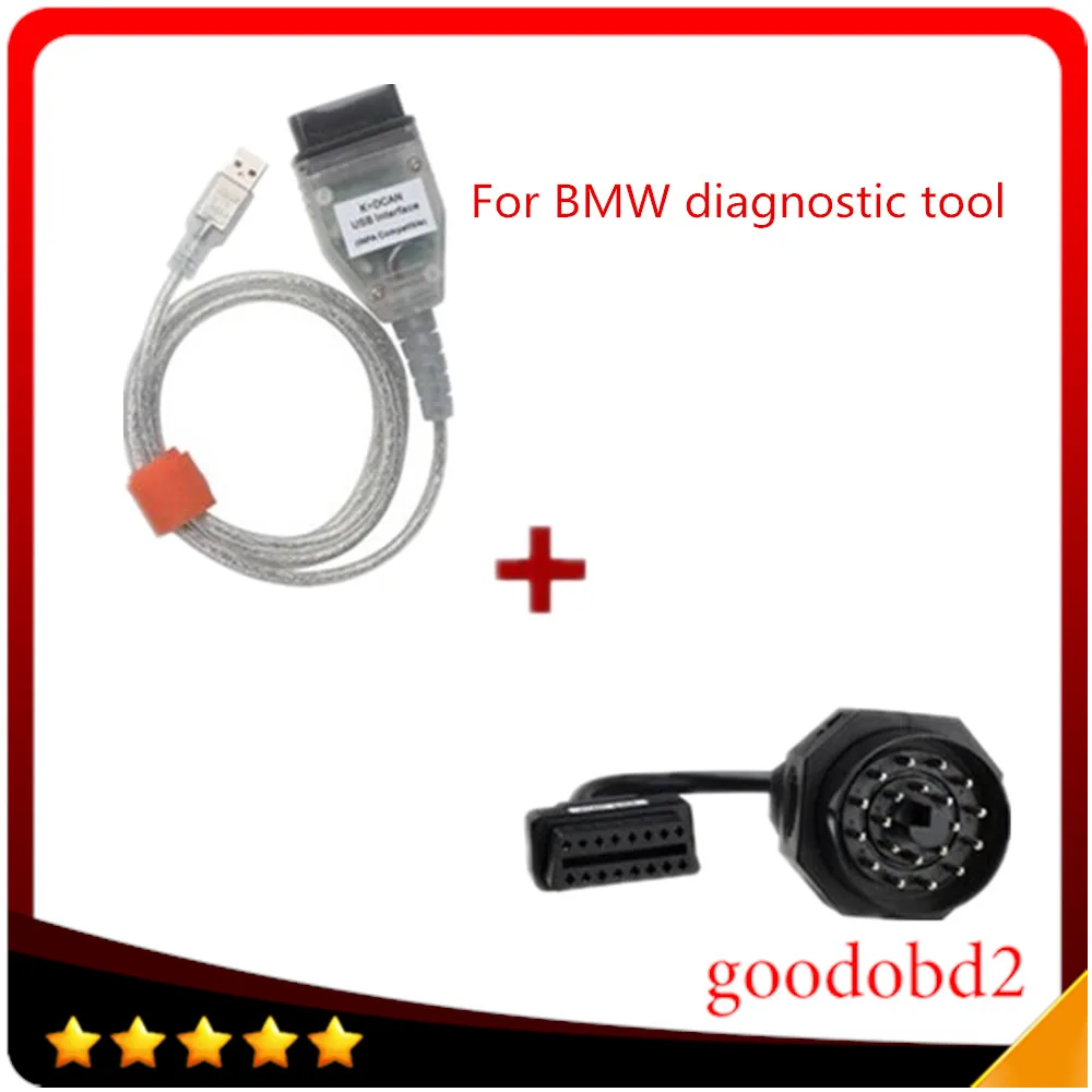 

Автомобильный Кабель obd2 для BMW INPA K + CAN K CAN INPA с чипом FT232RL INPA DCAN, USB-интерфейс, полный диагностический инструмент с 1998 по 2008
