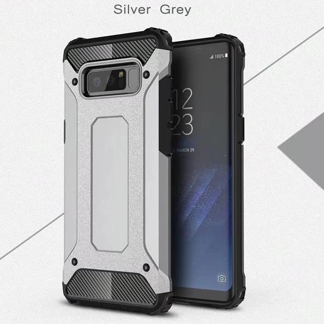 Gray Для samsung Galaxy S5 S6 S7 край S8 S9 пию гибридный Чехол-Броня из термопластика чехол для J1 J3 J5 J7 A3 A5 A7 прочная крышка Grand Prime - Цвет: Gray