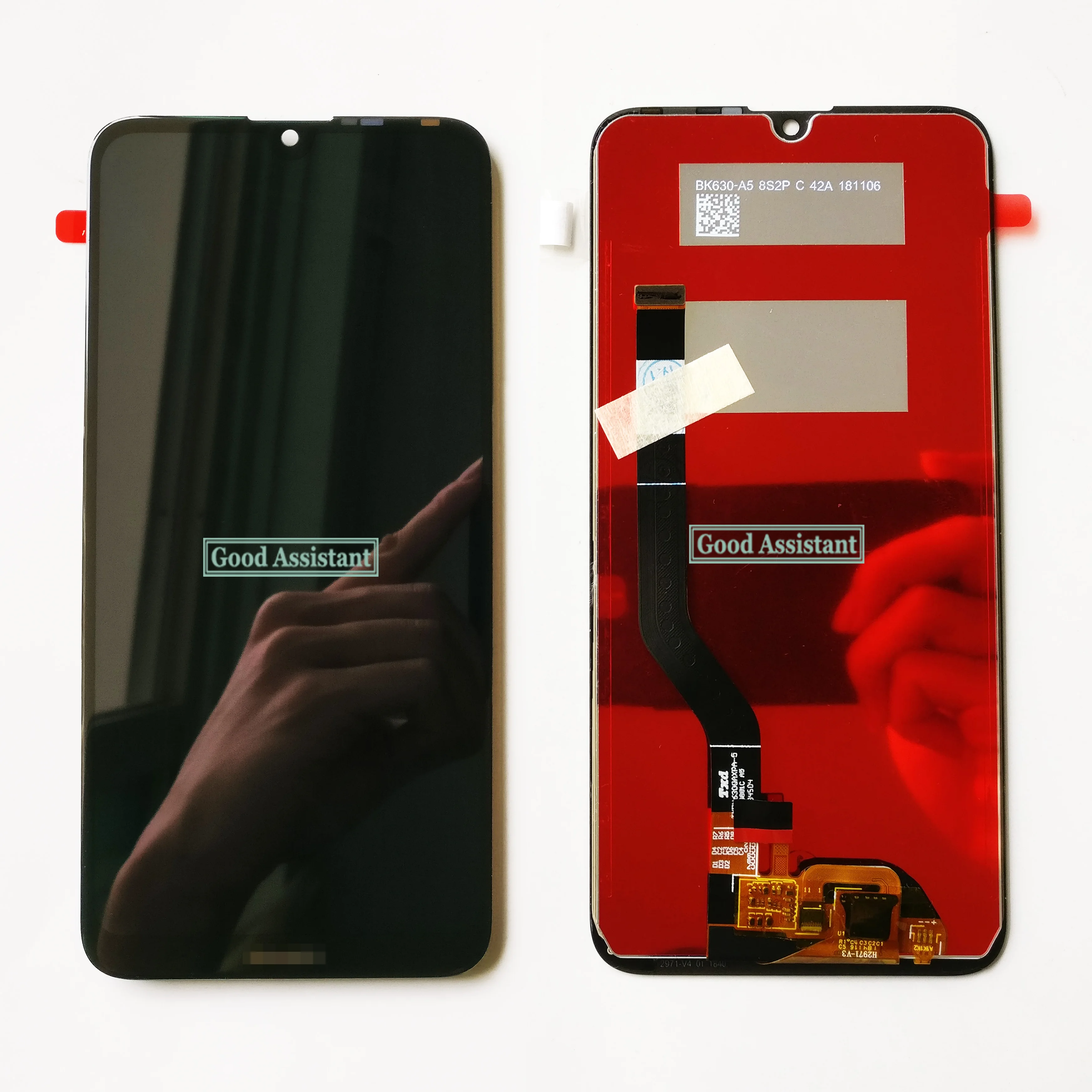 Оригинальный 6 3 дюймовый черный для Huawei Y7 2019/для Prime 2019 / Pro ЖК-дисплей сенсорный