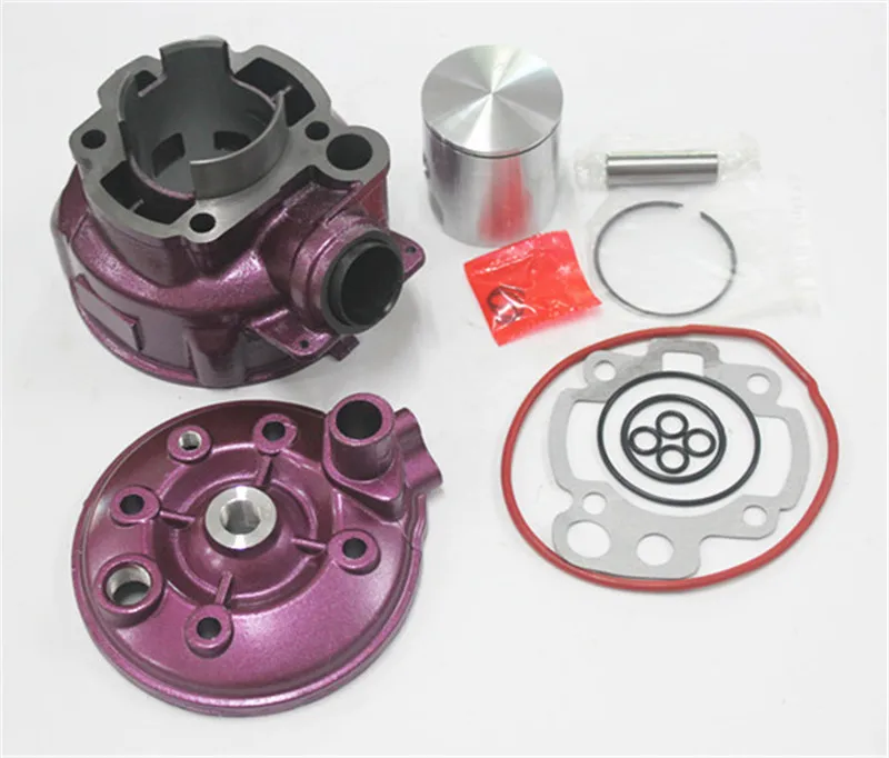 Motorcycle Cylinder With Piston Kit And Head Am3-am6 Tzr Dt Xp6 Xr6 50 Zylinder Kolben Cylinder Cylindre Racing 70 80 49mm