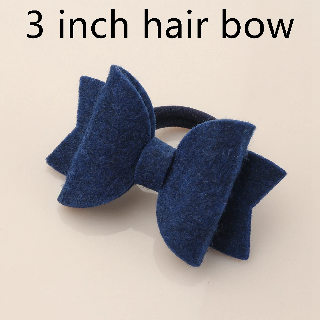 non woven-5 1 PC Child Hair Bow Tie Elastic Hair Band Glitter Hairbow Rope Rainbow Sequin Sparkly 3 Inch Bows Mermaid Girls Sweet Headwear - Цвет: non woven-5