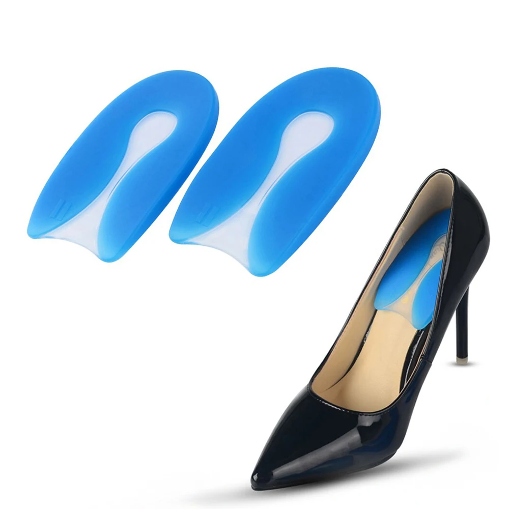 Силиконовая гелевая Подушечка Для пятки для ног амортизирующая мягкая