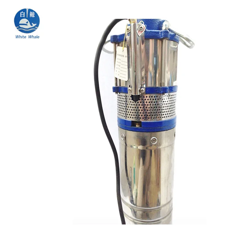 6000L/H 1100 w возможностью погружения на глубину до 30 м масляные многоступенчатая нержавеющей стали погружной насос с солнечной батареей