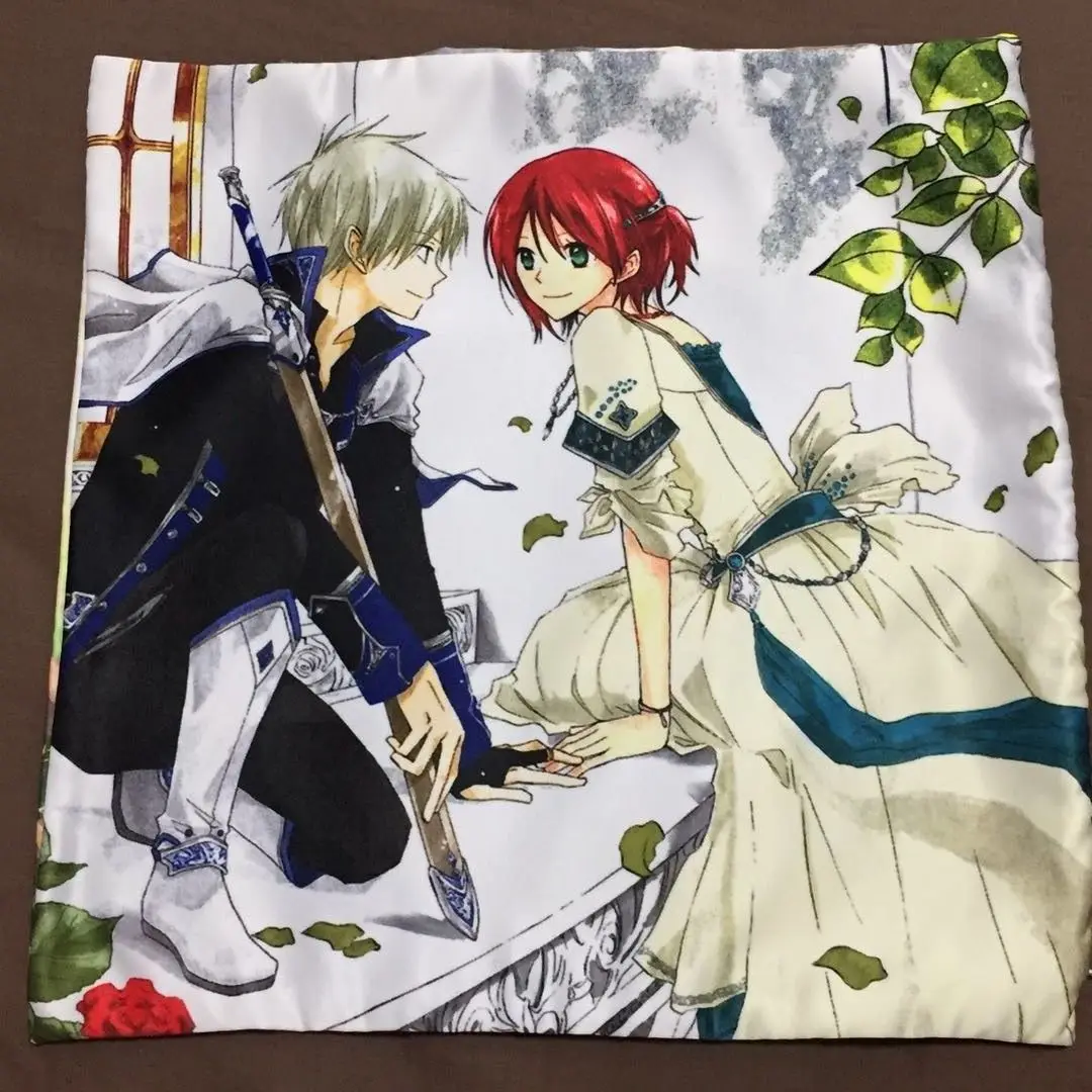 Akagami No Shirayukihime аниме Двусторонняя Подушка Чехол s обнимая для подушки Otaku косплей