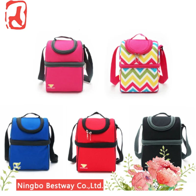 Полиэстер Изолированные Обед Сумка Мужчины Кулер &quotЛанч Бокс&quot Мешки Тепловой