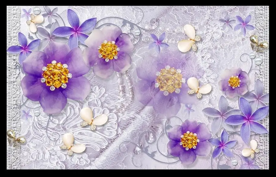 Europea роскошные обои для гостиной печать фото золотой узор кирпичная стена на