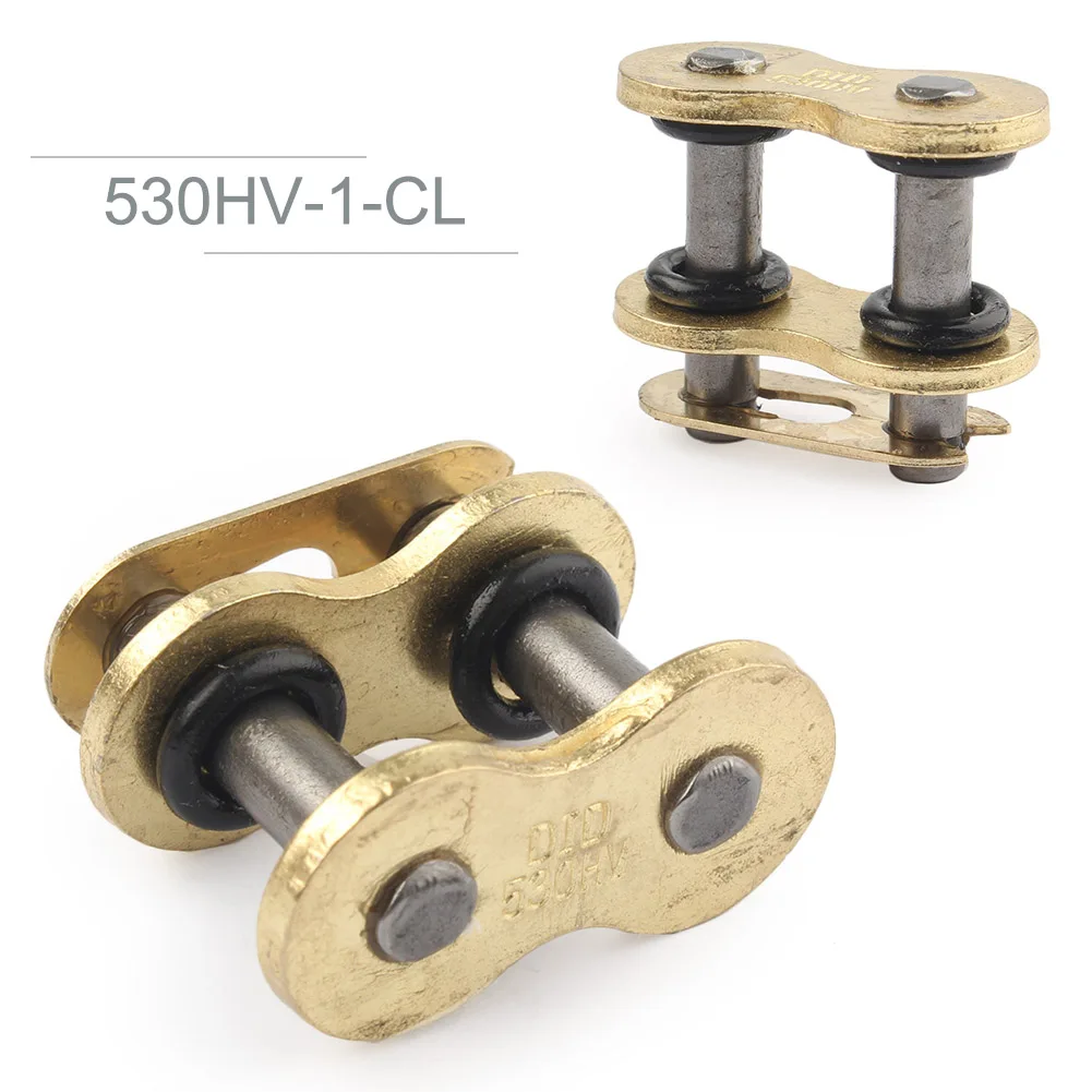 

Motorcycle 530HV Master Chain Connector Link O-rings Gold 1pc For Honda FOR KAWASAKI FOR YAMAHA FOR SUZUKI