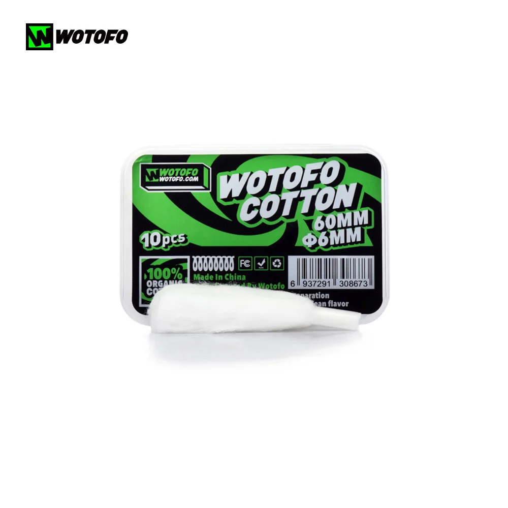 Оригинальный атомайзер Wotofo Profile RDA с профилем из хлопка испаритель для