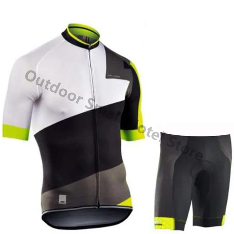 7 NW Pro велосипедные майки набор 9D гелевые шорты велосипедная одежда Ropa Ciclismo велосипедная одежда Мужская короткая Майо кулот - Цвет: 7