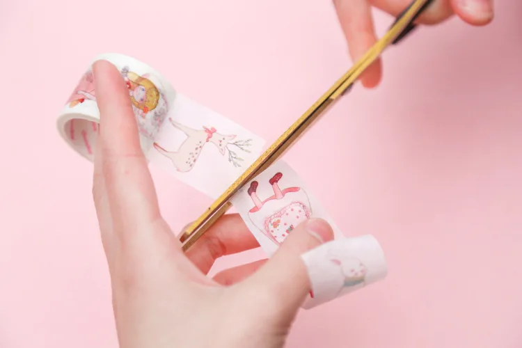 5 рулонов набор милый макияж девушки васи лента Набор DIY украшения лента для скрапбукинга корейский канцелярский школьный офисный набор