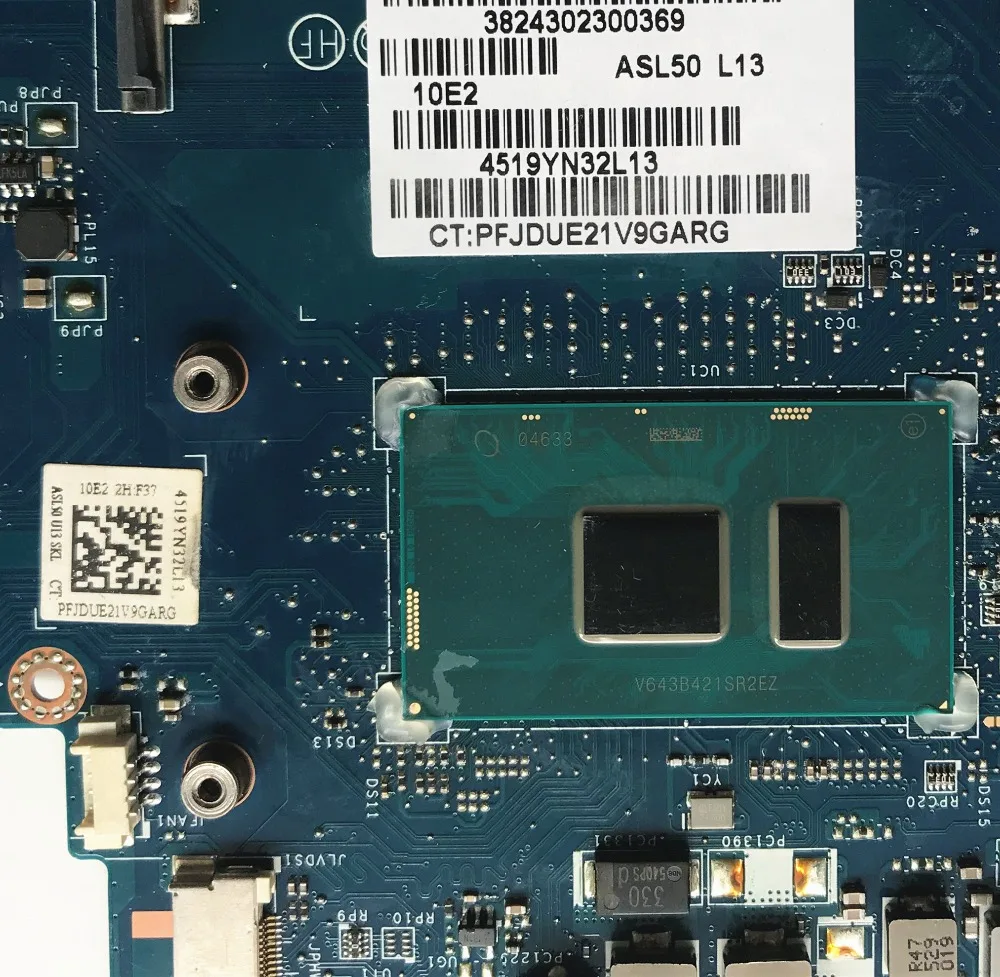 Материнская плата для ноутбука HP 15-AC Series 828185-001 828307-001 ASL50 LA-C921P с процессором SR2EZ