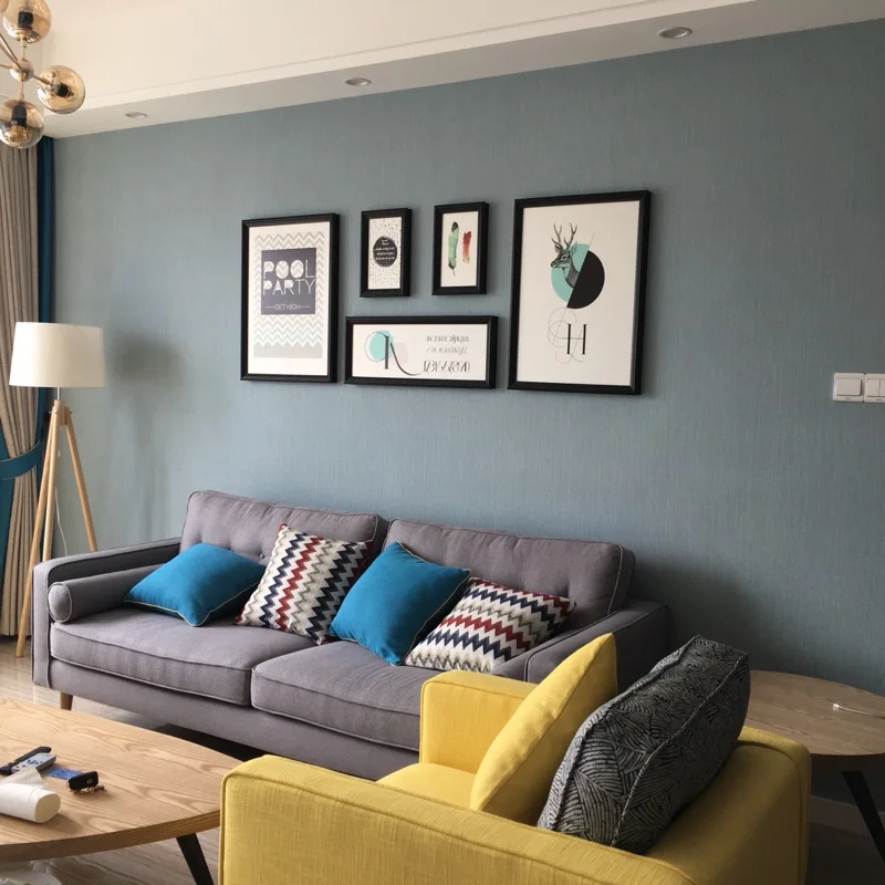 Деревянный треножник в скандинавском стиле напольная лампа для чтения