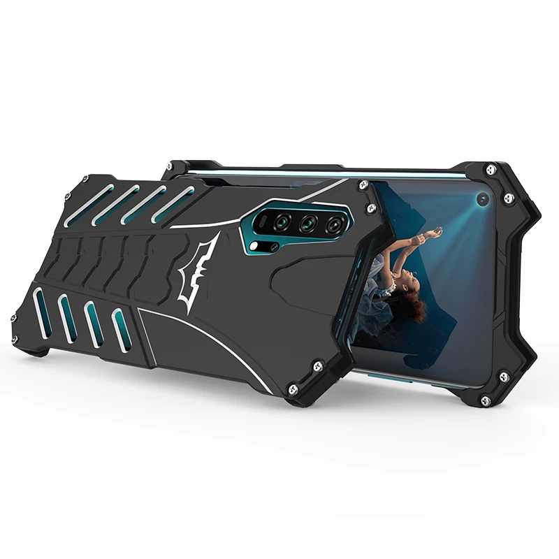 Роскошный чехол для Honor 20/Pro, алюминиевый металлический чехол с Бэтменом для huawei Honor 20/Pro, тонкий жесткий противоударный чехол для телефона s