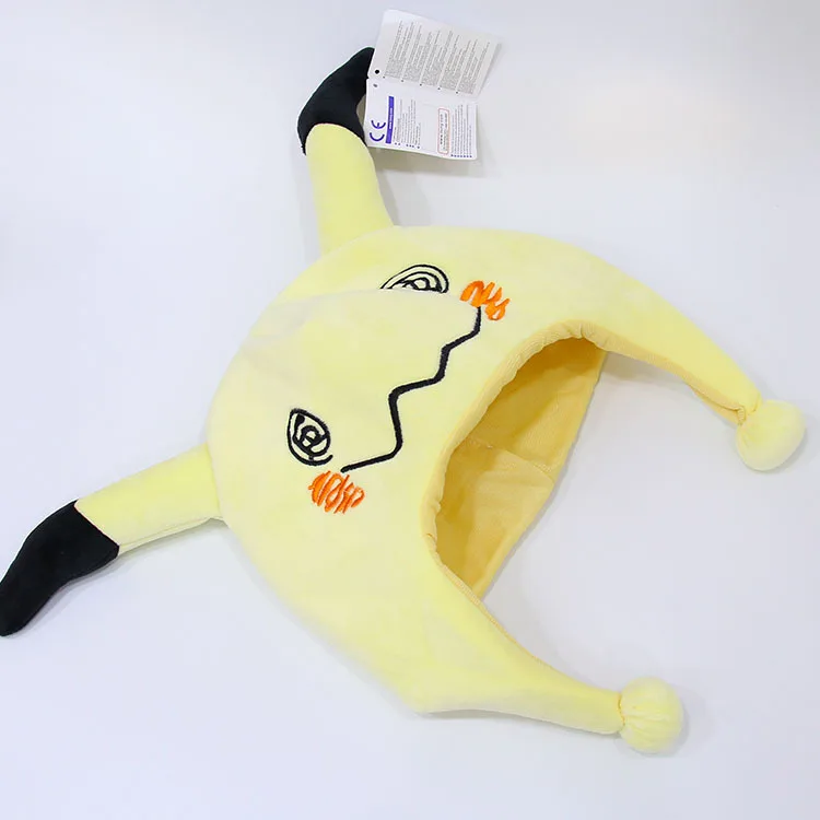 Мультфильм карман животные Mimikyu Косплей-Одежда плюшевая длинные шапки Mimikyu косплэй зимняя теплая шапка прекрасный Рождественский подарок игрушечные лошадки TFA1649