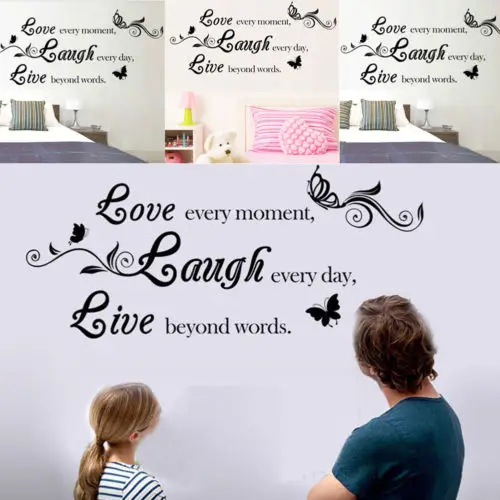 Виниловый домашний декор для комнаты художественная цитата наклейка на стену