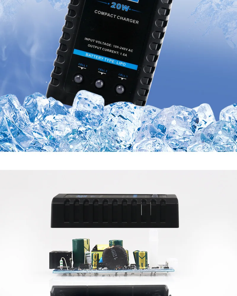 IMAX B3 Pro Compact Balance зарядное устройство для 2S 3S 7,4 V 11,1 V литиевая батарея страйкбол пистолет батарея Высокое качество длительный срок службы адаптер