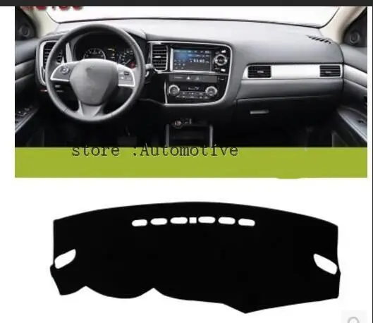 2013 для Mitsubishi Outlander приборной панели крышки Dashmat Даш Мат Pad козырек от солнца приборная панель ковровые покрытия
