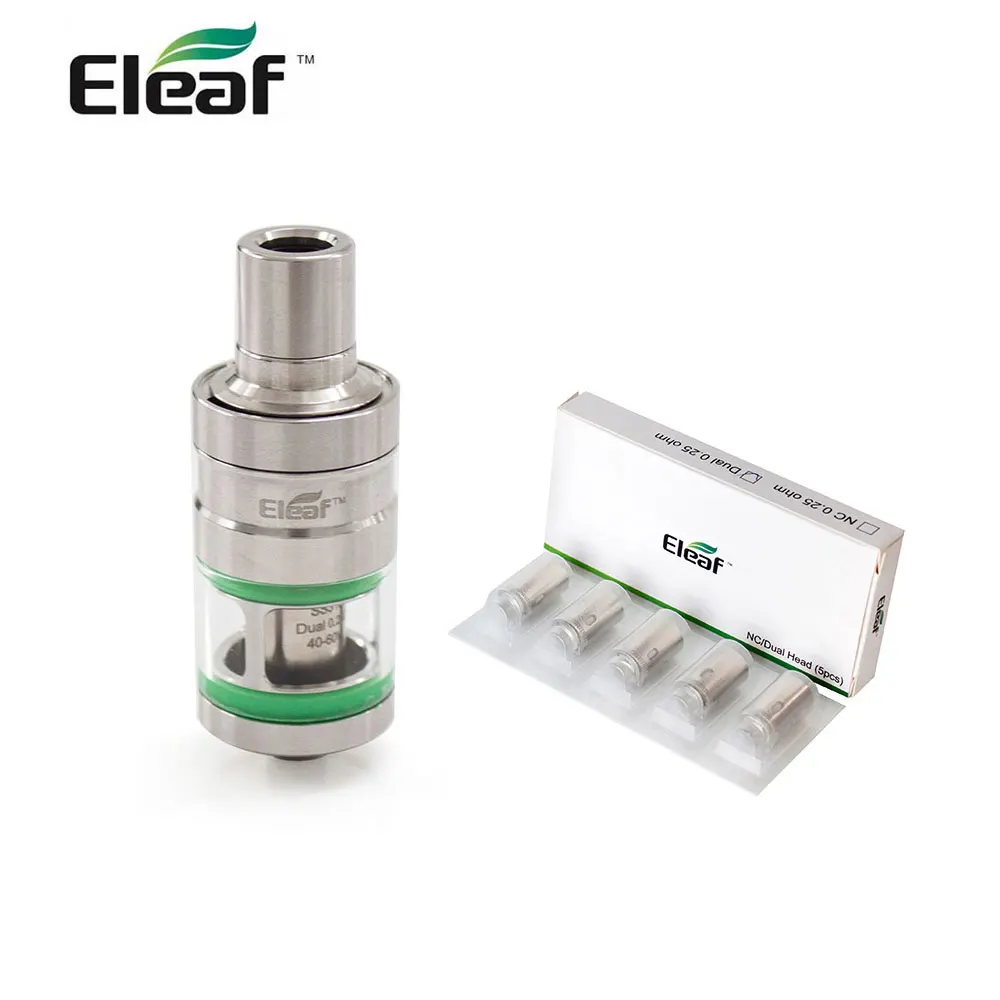 Большая распродажа! Электронная сигарета eleaf Lyche атомайзер w/5 шт. двойная катушка подарок или 1 РБА головка подарок боковое наполнение простота использования Лучшая цена