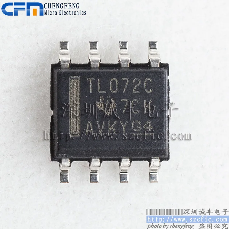 TL072CDR TL072CDT SOP | Электронные компоненты и принадлежности