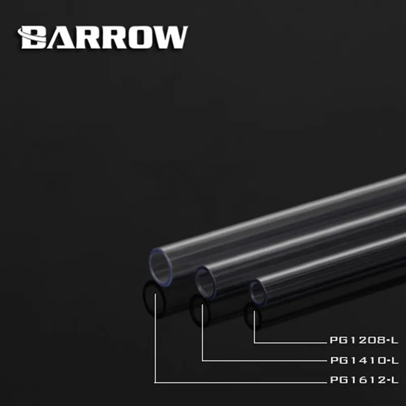 Barrow PG1612/PG1410/PG1208 500 мм PETG жесткие трубки высокое качество светопропускасветильник